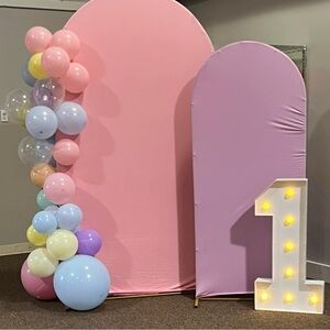 Back drop arch 7ft & 6ft
